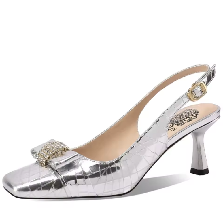 Herminia Women's Medium Heels Dress Leather Sandals