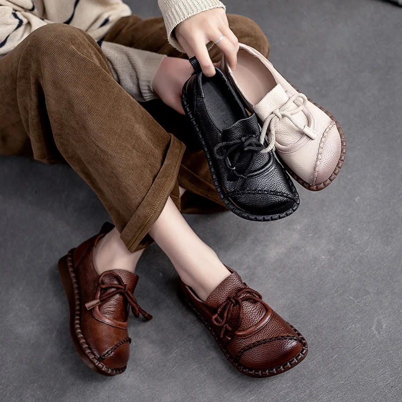 Idalia Women's Leather Loafers Shoes