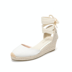 Isabel Women's Lace Up Wedges Sandals