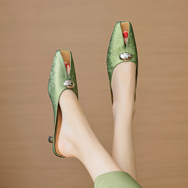 Iza Women's Open Toe Vintage Mules