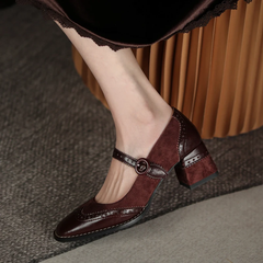 Jenny Women Leather Pumps
