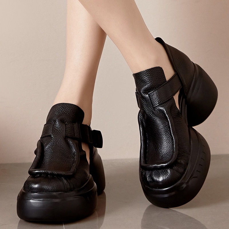 Joe Women's Thick Sole Platform Shoes
