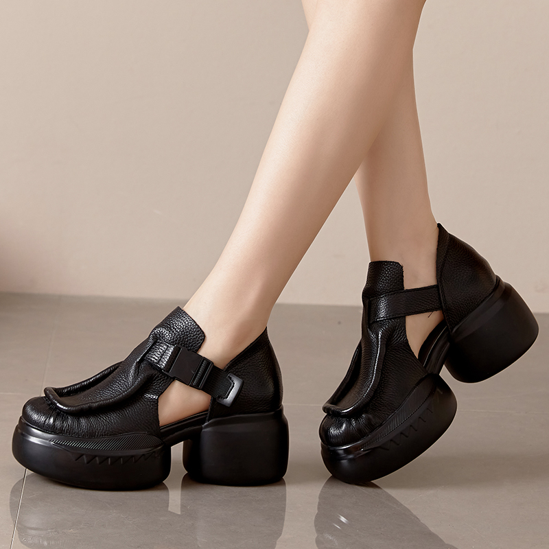 Joe Women's Thick Sole Platform Shoes