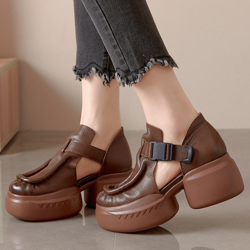 Joe Women's Thick Sole Platform Shoes