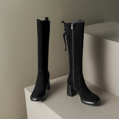 Jonay Women's Round Toe Knee High Boots