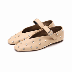 Josefa Women's Buckle Strap Flats