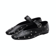 Josefa Women's Buckle Strap Flats
