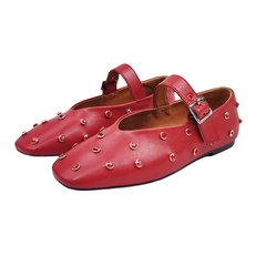 Josefa Women's Buckle Strap Flats