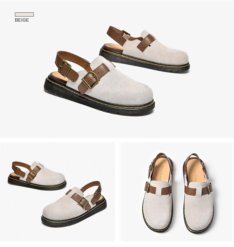 Julia Women's Strap Buckle Leather Sandals