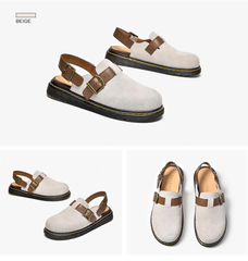 Julia Women's Strap Buckle Leather Sandals