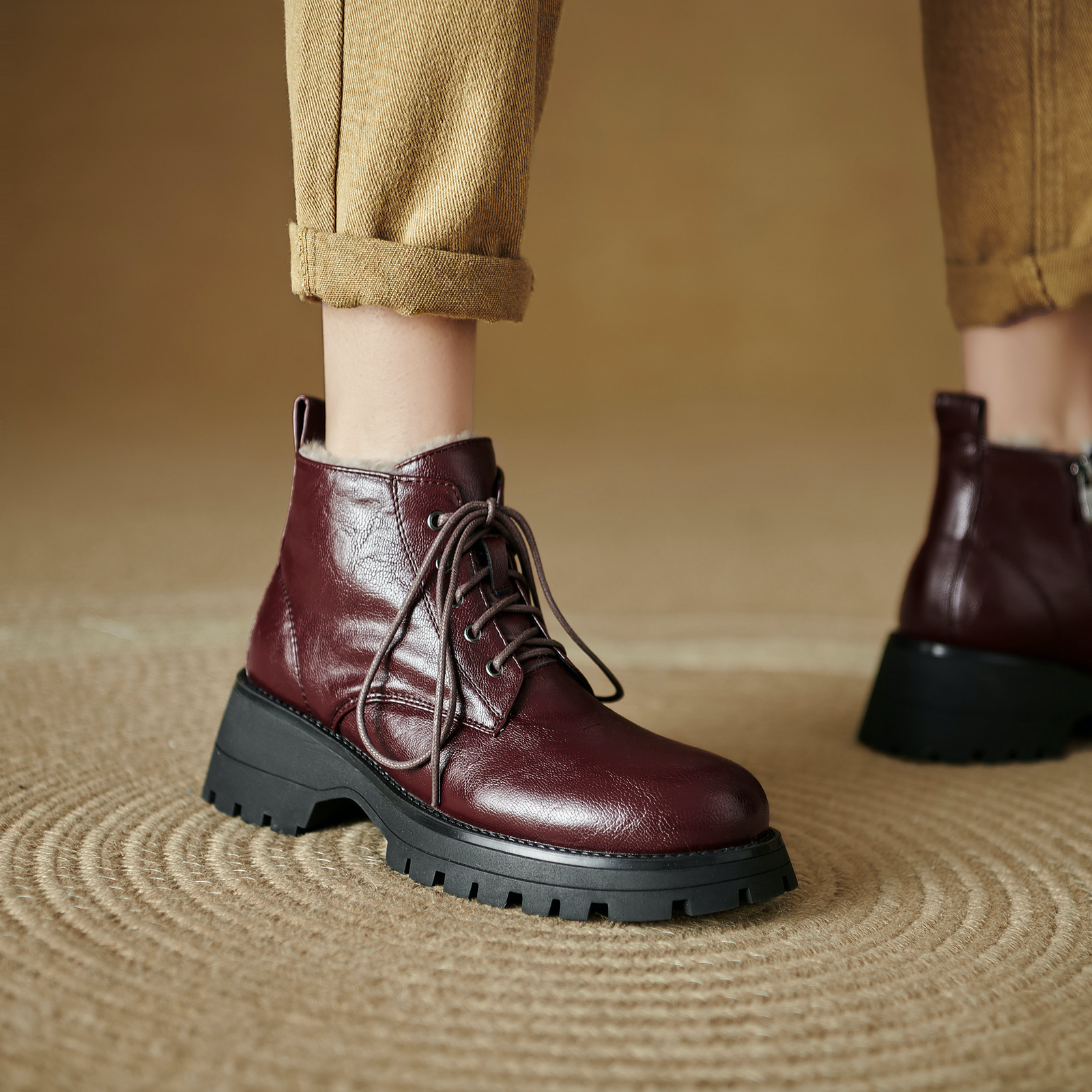 Kala Women's Wool Ankle Boots