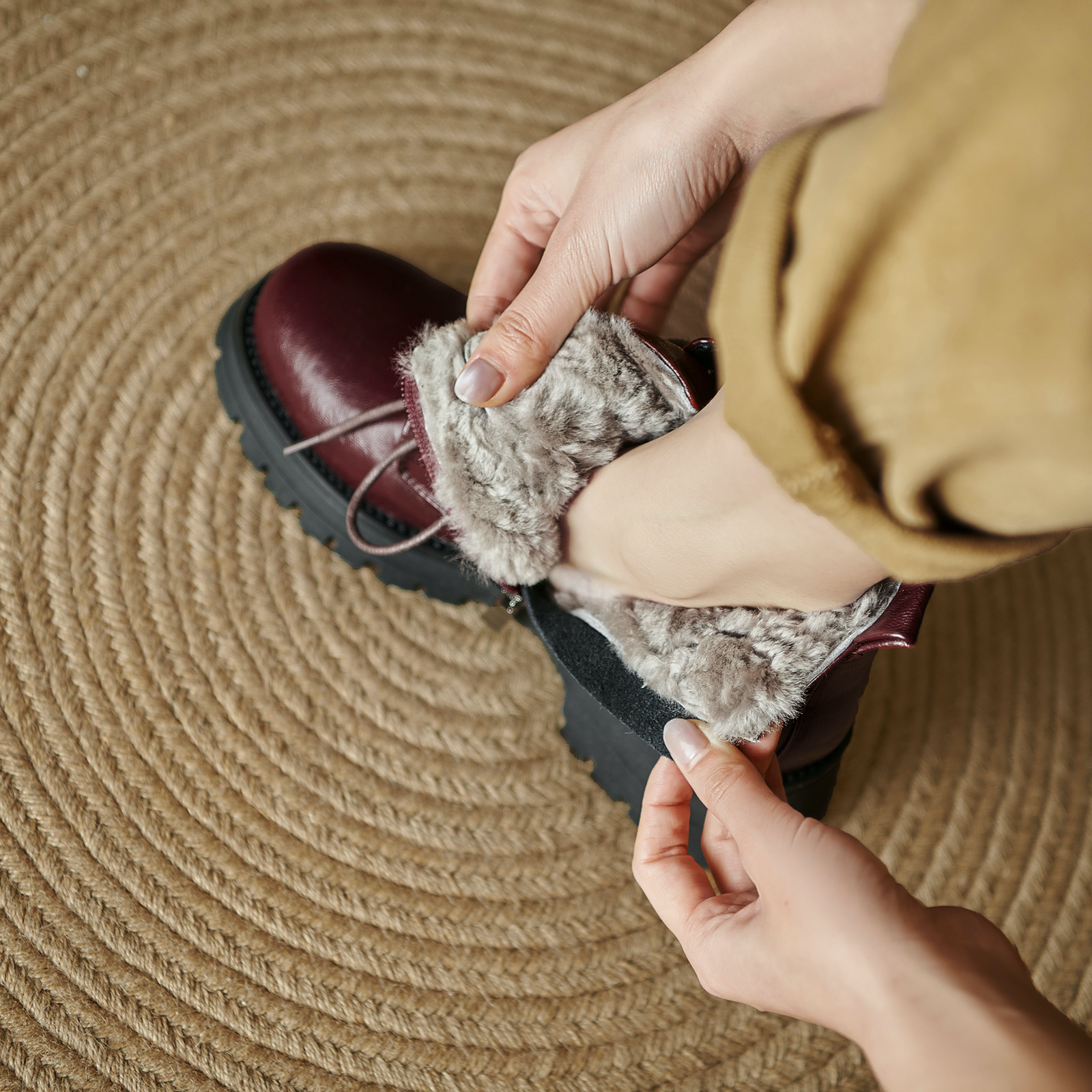 Kala Women's Wool Ankle Boots