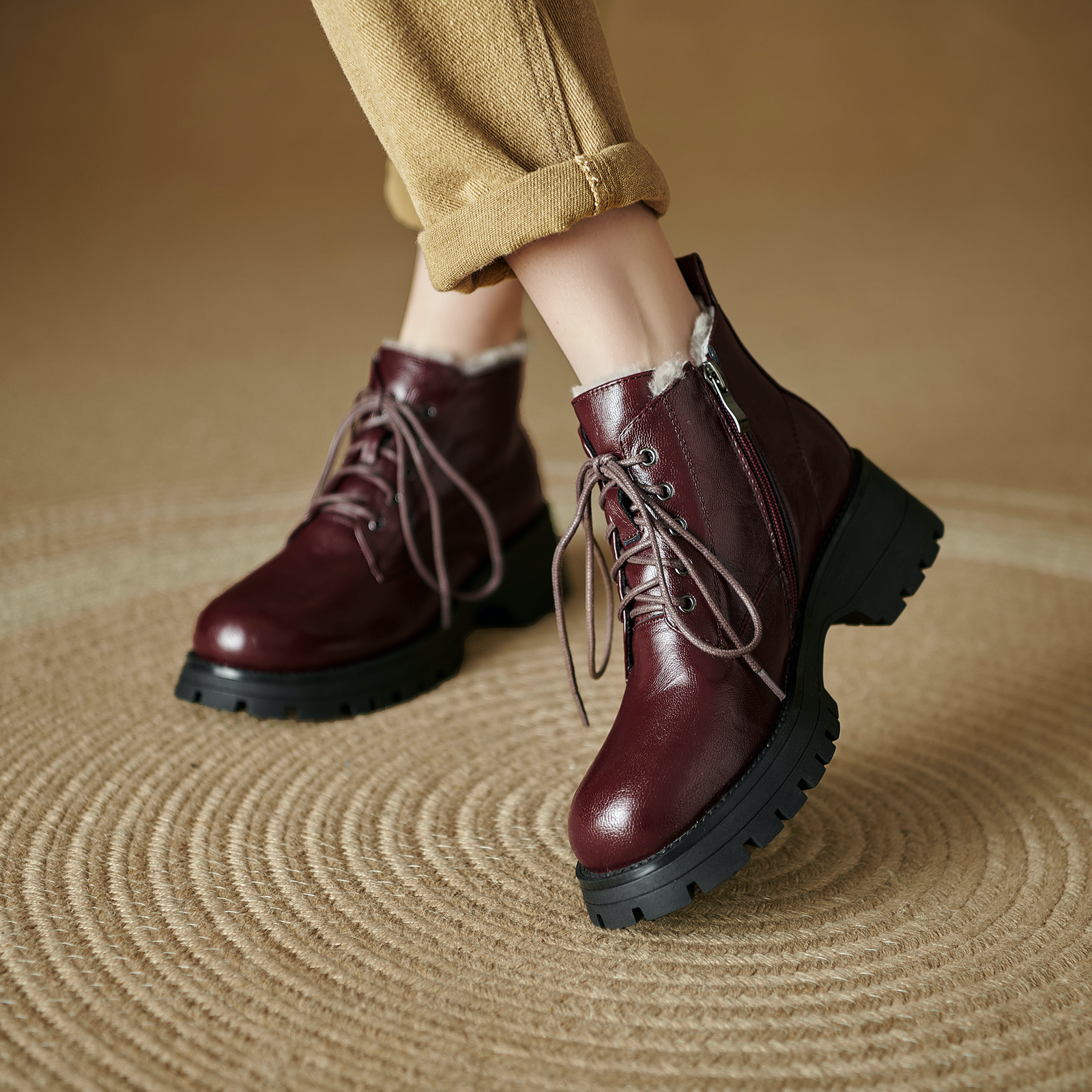 Kala Women's Wool Ankle Boots