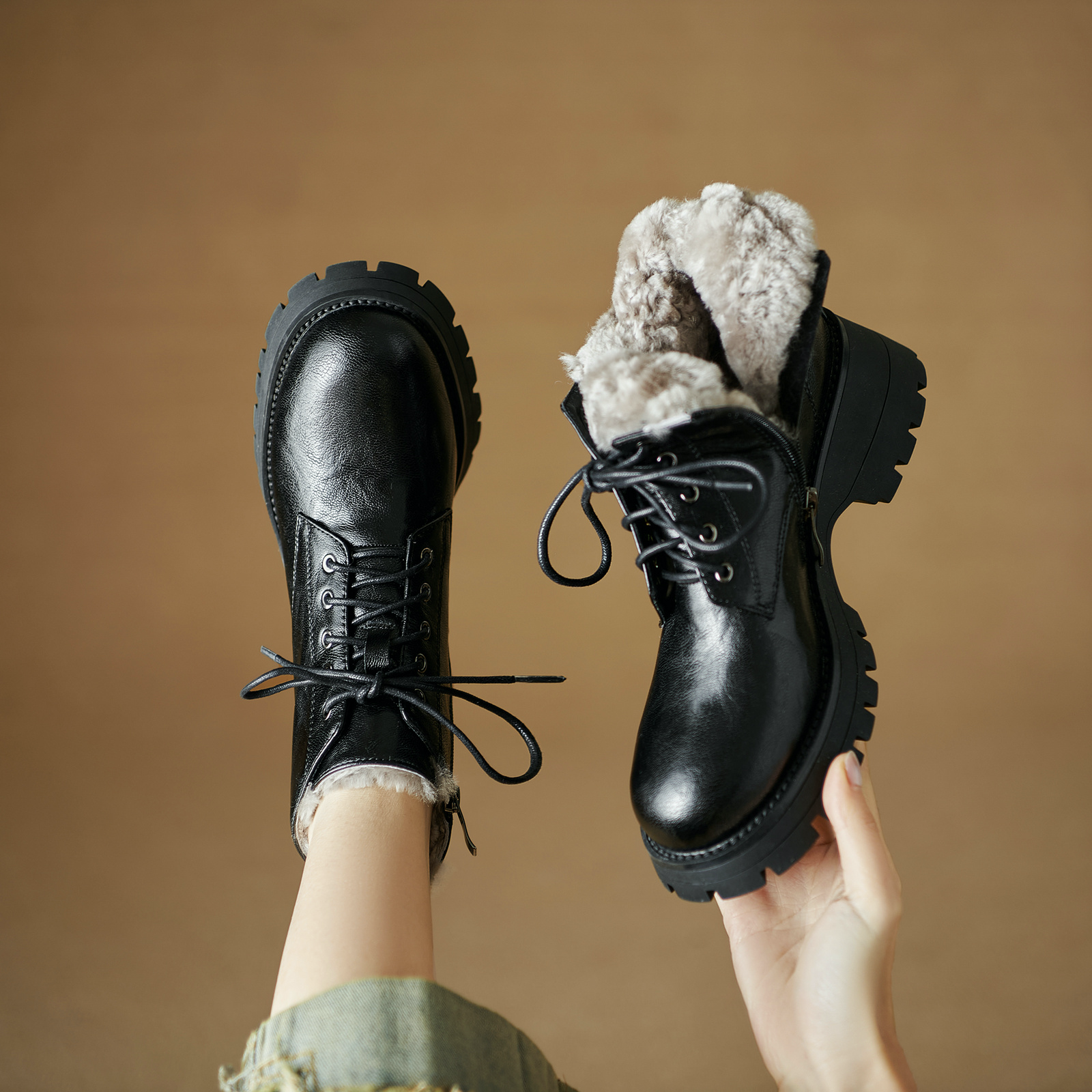 Kala Women's Wool Ankle Boots