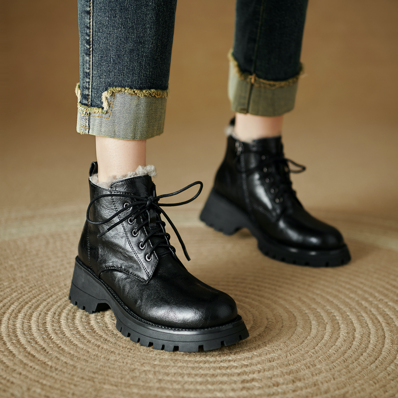 Kala Women's Wool Ankle Boots