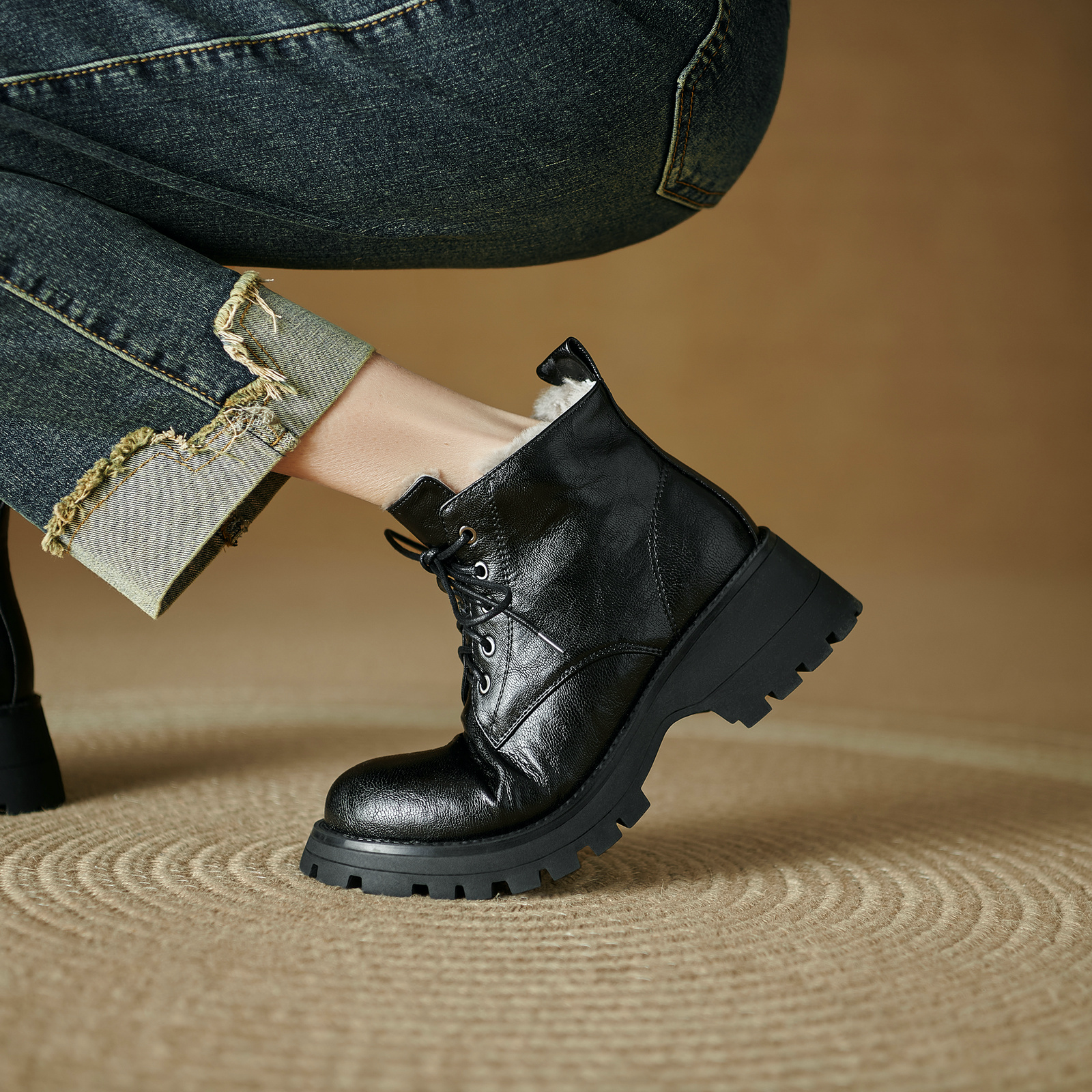 Kala Women's Wool Ankle Boots