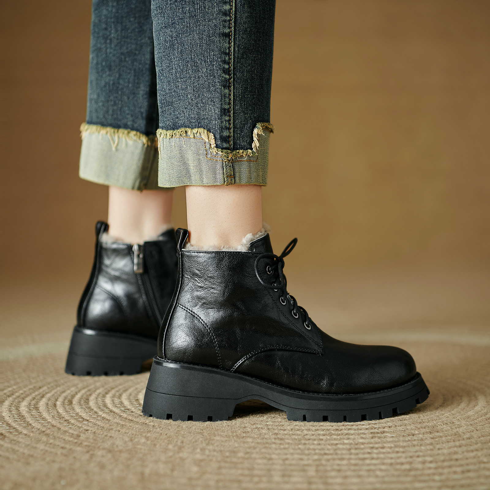 Kala Women's Wool Ankle Boots