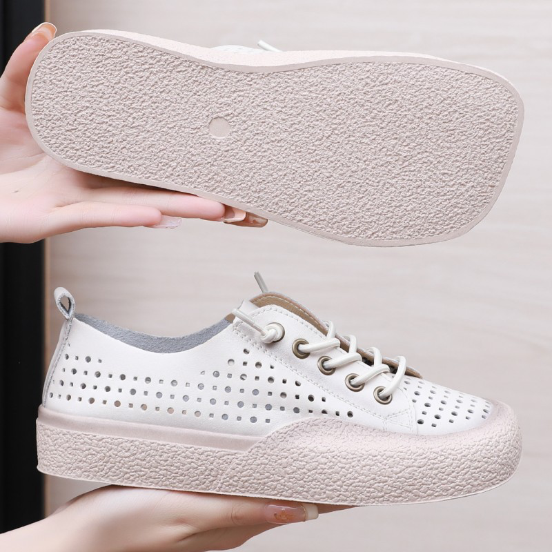 Karoli Women's Square Toe Platform Sneakers