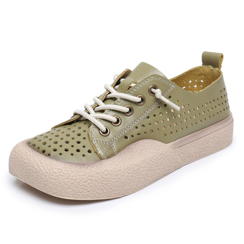 Karoli Women's Square Toe Platform Sneakers