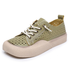 Karoli Women's Square Toe Platform Sneakers
