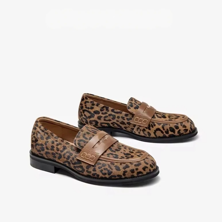 Keny Women's Leather Flats Loafers