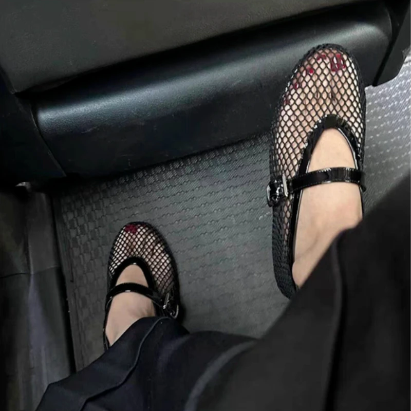 Lanus Women's Flat Mesh Shoes