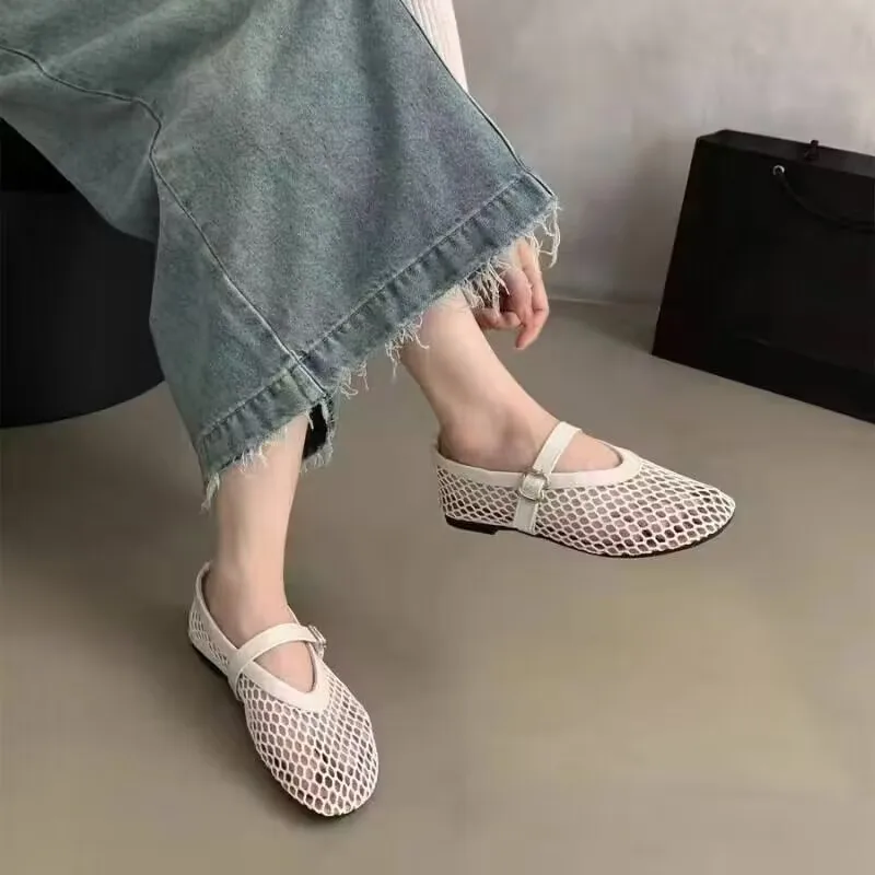 Lanus Women's Flat Mesh Shoes