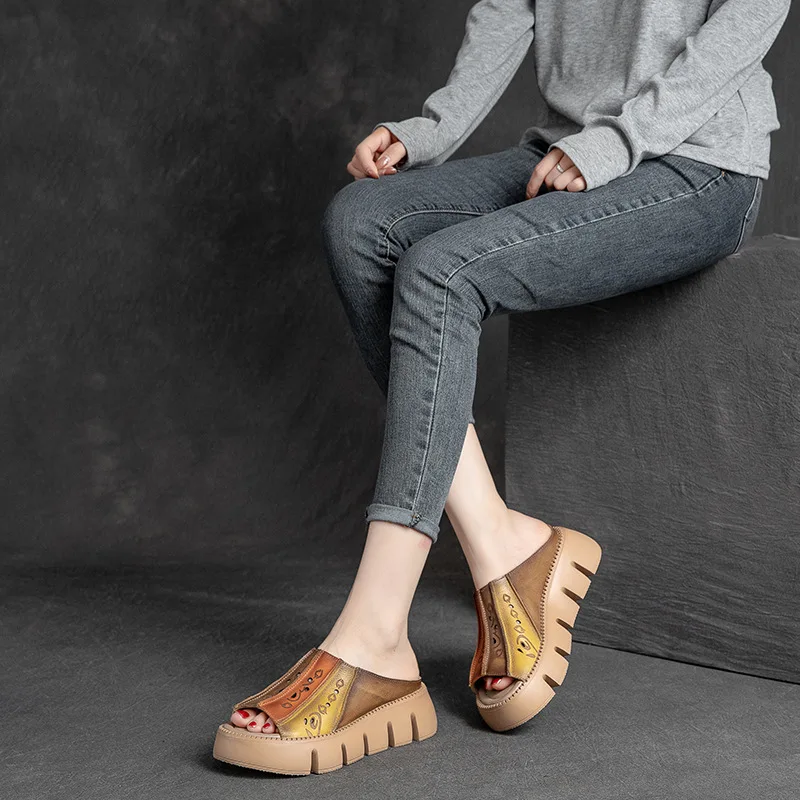 Leonida Women's Slippers Wedges
