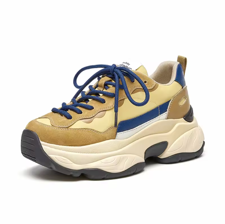 Levi Women's Suede Leather Platform Sneaker
