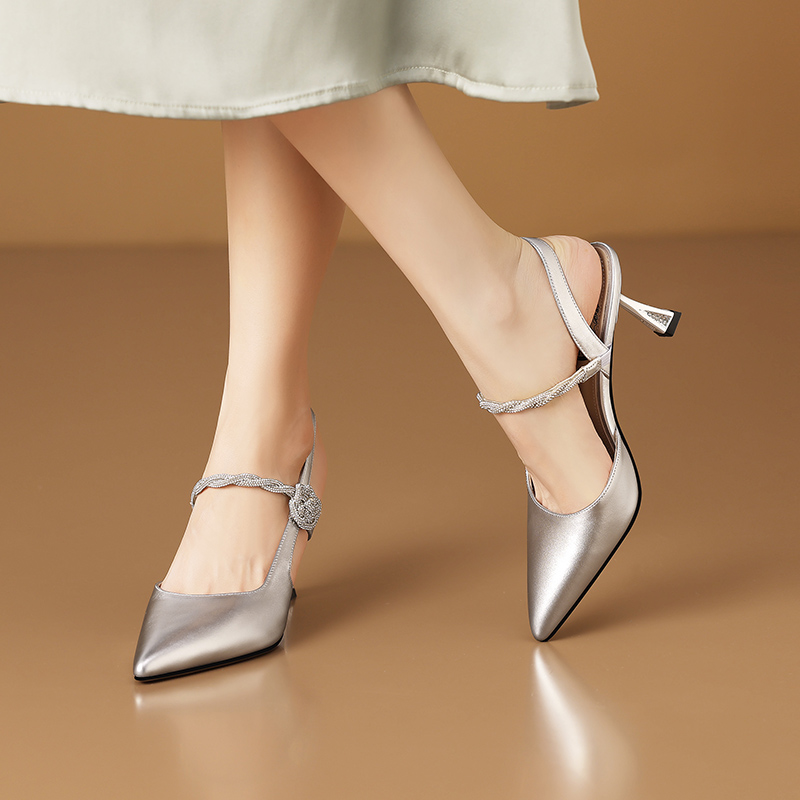 Lian Women's Stilettos Pointed Toe Thin High Heels Pumps
