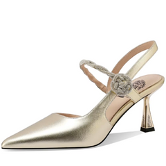 Lian Women's Stilettos Pointed Toe Thin High Heels Pumps