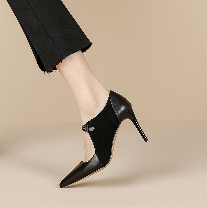 Ligia Women's Leather High Heel Pumps