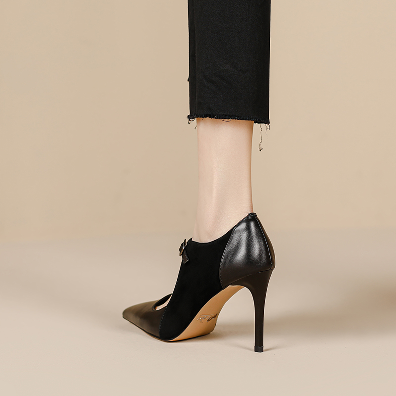 Ligia Women's Leather High Heel Pumps