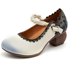 Lina Women's Spring Flower Pumps Shoes