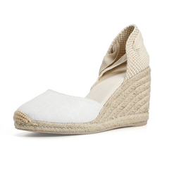 Lina Women's Wedge Lace-Up Sandals