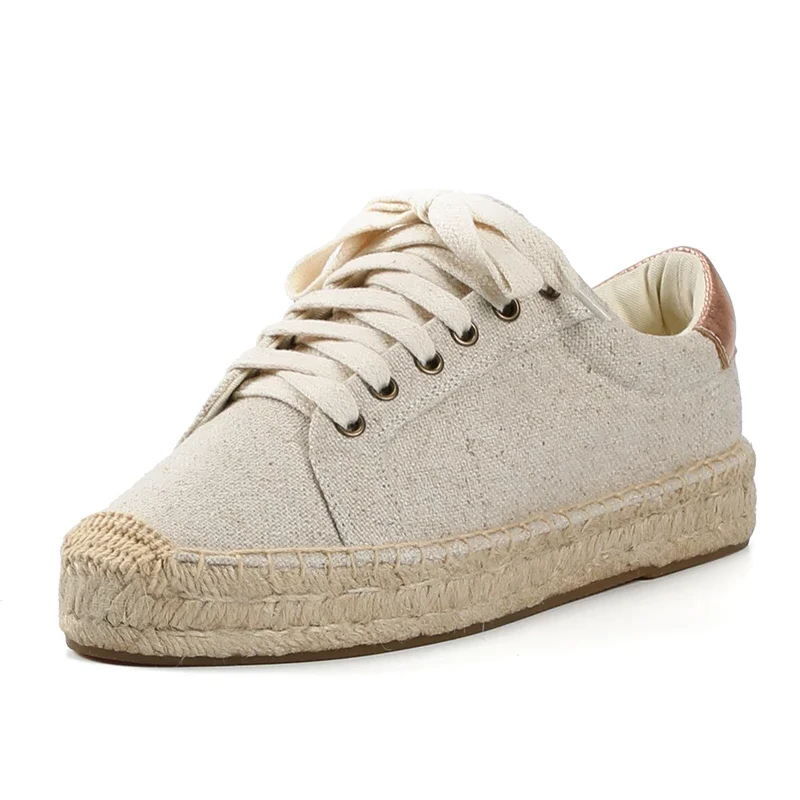 Loreana Women's Platform Hemp Espadrilles