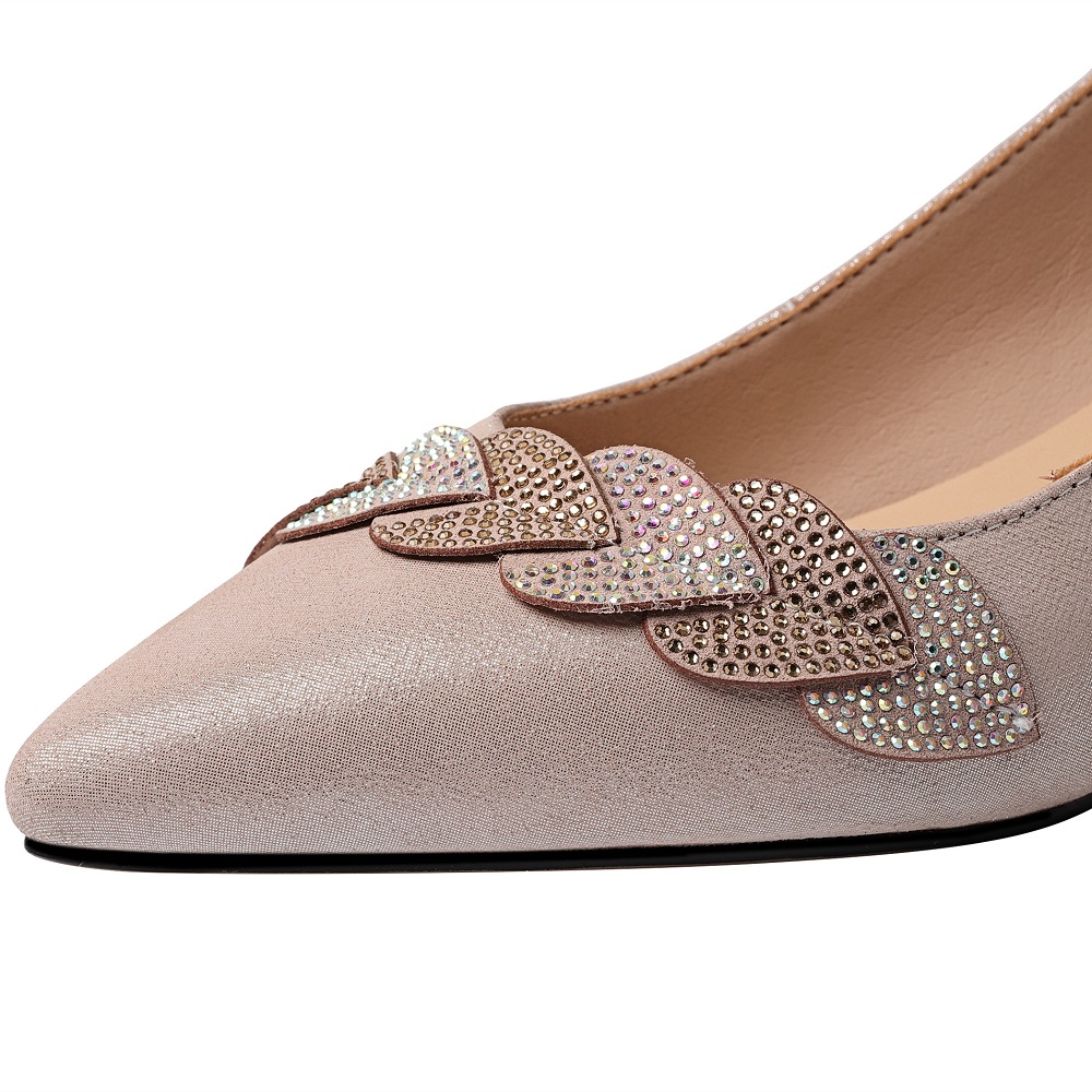 Luciana Women's Back Strap Pointed Toe Pumps