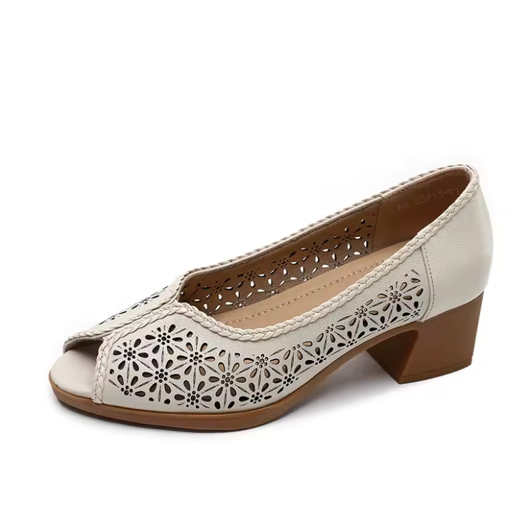 Lucrecia  Women's Genuine Leather Open Toe Sandals