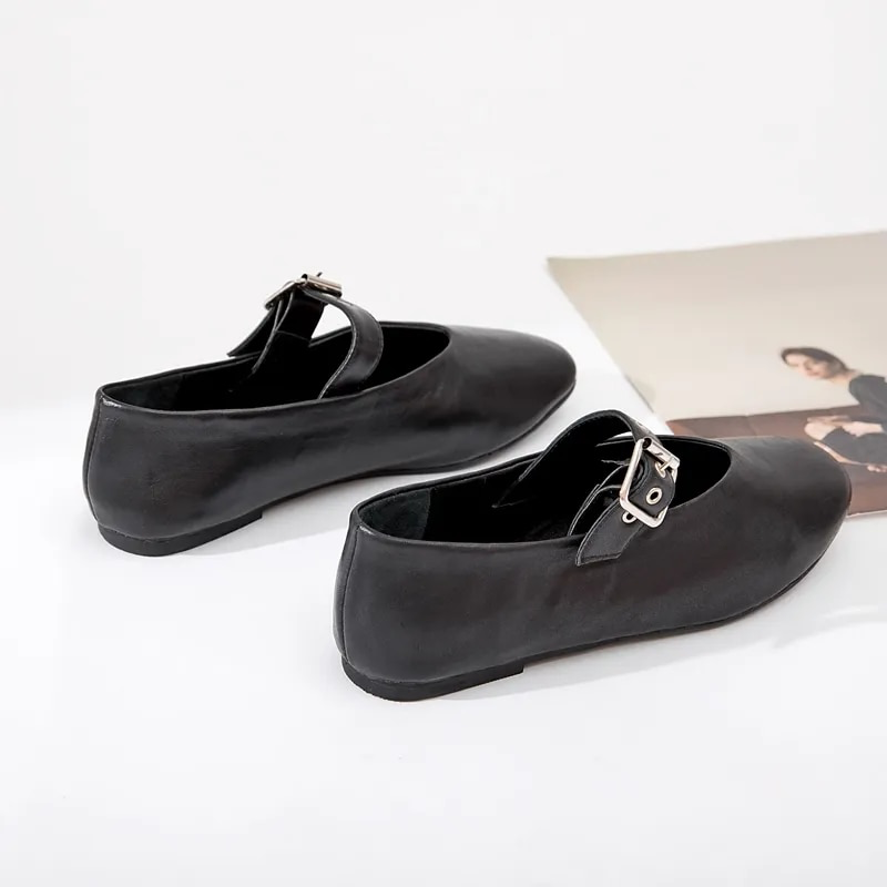 Lucy Women's Pointed Toe Ballet Flat Shoes
