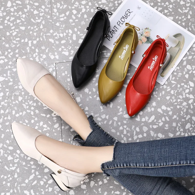 Lupe Women's Low-Heel Dress Pumps