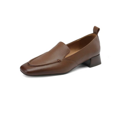 Maggi Women's Square Low Heel Office Loafer