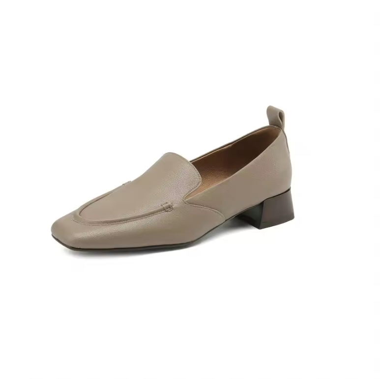 Maggi Women's Square Low Heel Office Loafer