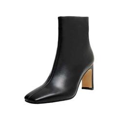Maglo Women's Square Toe Ankle Boots
