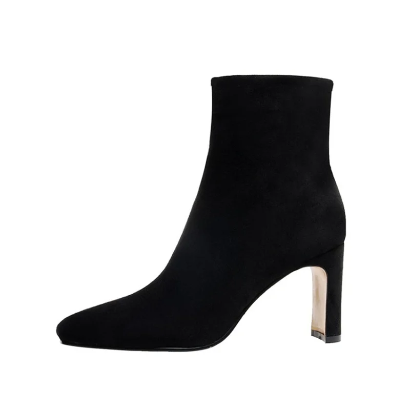 Maglo Women's Square Toe Ankle Boots