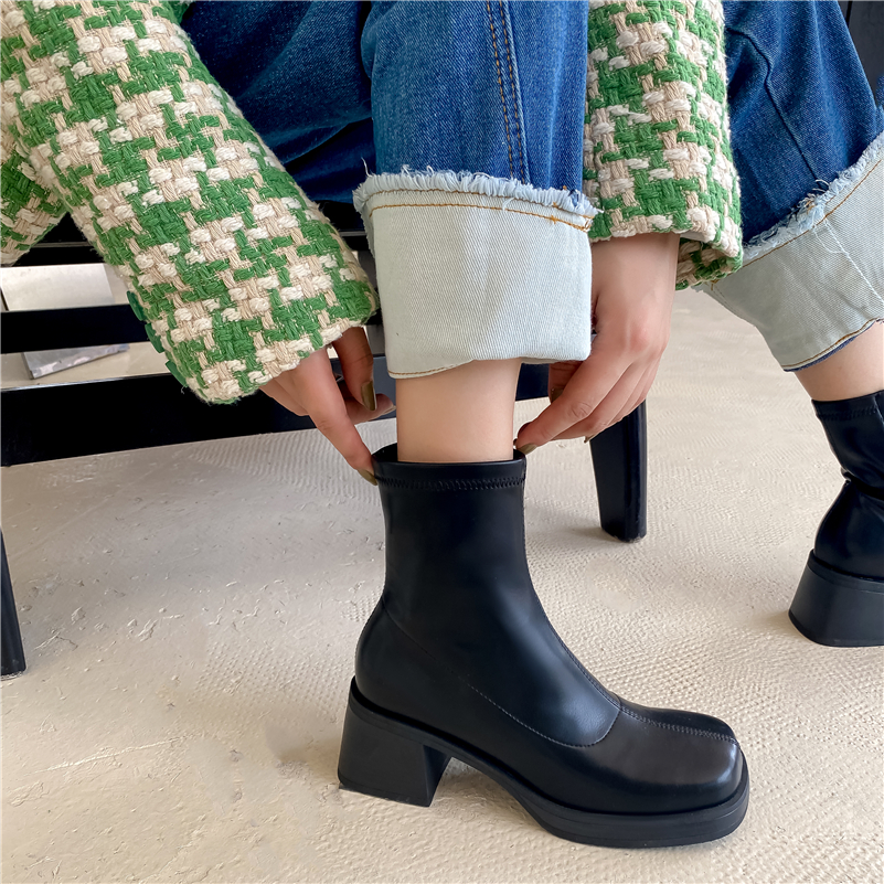 Maitte Women's Ankle Platform Boots
