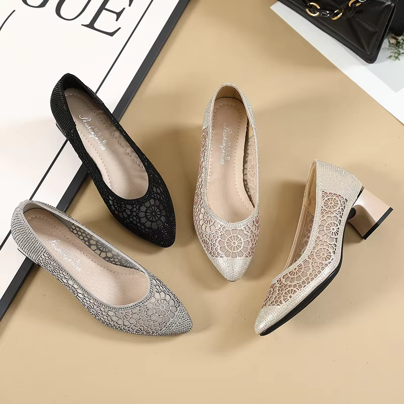 Maitte Women's Pointed Toe Pumps