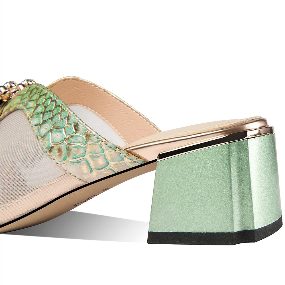Malena Women's Square Heels Sandals