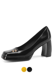Malena Women's Square Toe Pumps Shoes