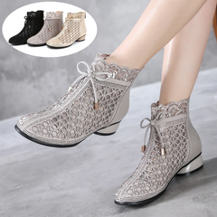 Manuela Women's Rhinestones Spring Ankle Boots