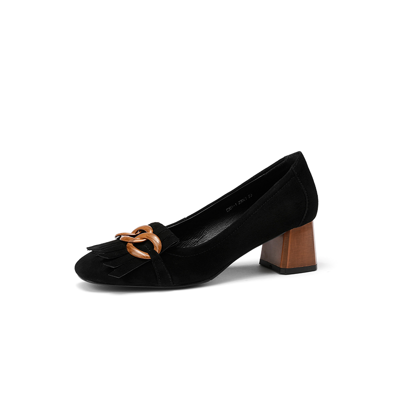 Marbella Women's High Square Heel Pumps